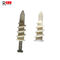 White Plastic Wall Anchors Fish Like Drywall Screw Inserts For Gypsum Board