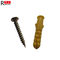 Wall Plug Hammer 75mm Plastic Expansion Anchor With Screw