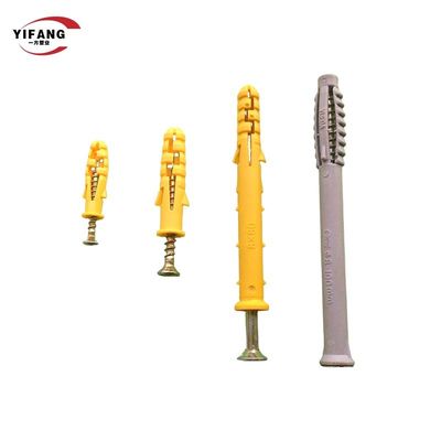 ฉนวนกันความร้อน 52 มม. 57 มม. เดือยขยายพลาสติก Anchor Dowel Nail