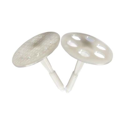 พุกอิฐพลาสติกแบบกำหนดเองความยาว 150 มม. สีขาว