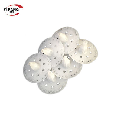 เดือยฉนวนกันความร้อนผนัง HDPE ขนาด 47 มม. 50 มม. พร้อมตะปูพลาสติก