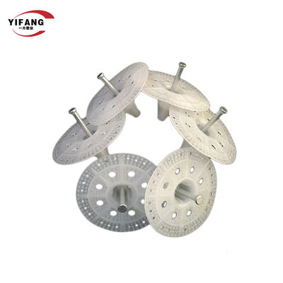 ตัวยึดฉนวนผนังพลาสติก 47 มม. ยึดสำหรับผนังสัมผัส