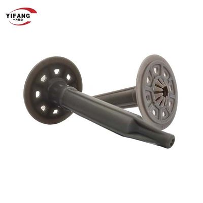 เล็บฉนวน HDPE เคลือบสังกะสี 60 มม. พร้อมกรอบพลาสติก