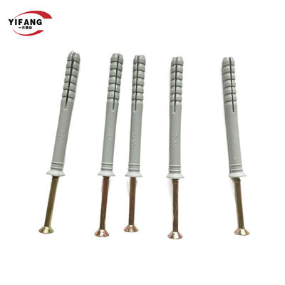 ปลั๊กผนังเหล็กชุบสังกะสีพลาสติกขยายตัวทนต่อแรงกระแทก