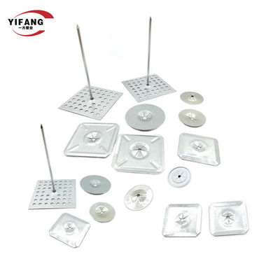 เหล็กยึดตัวเอง Ansi ฉนวนกาว Rockwool Fixing สำหรับระบบฉนวน