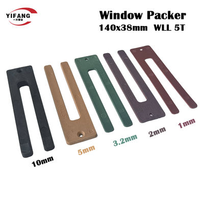 Custom 140 * 38mm ปรับระดับพลาสติก Packers Shims