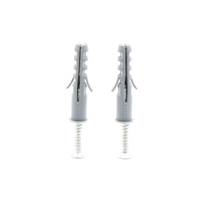 สถาปัตยกรรม 10x50mm Nylon ปลั๊กผนังพลาสติก